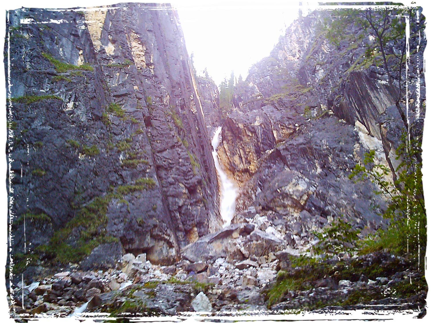 Водопад на притоке Шумака